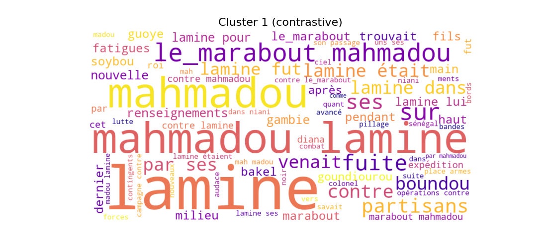 Cluster 1: Ahmadou